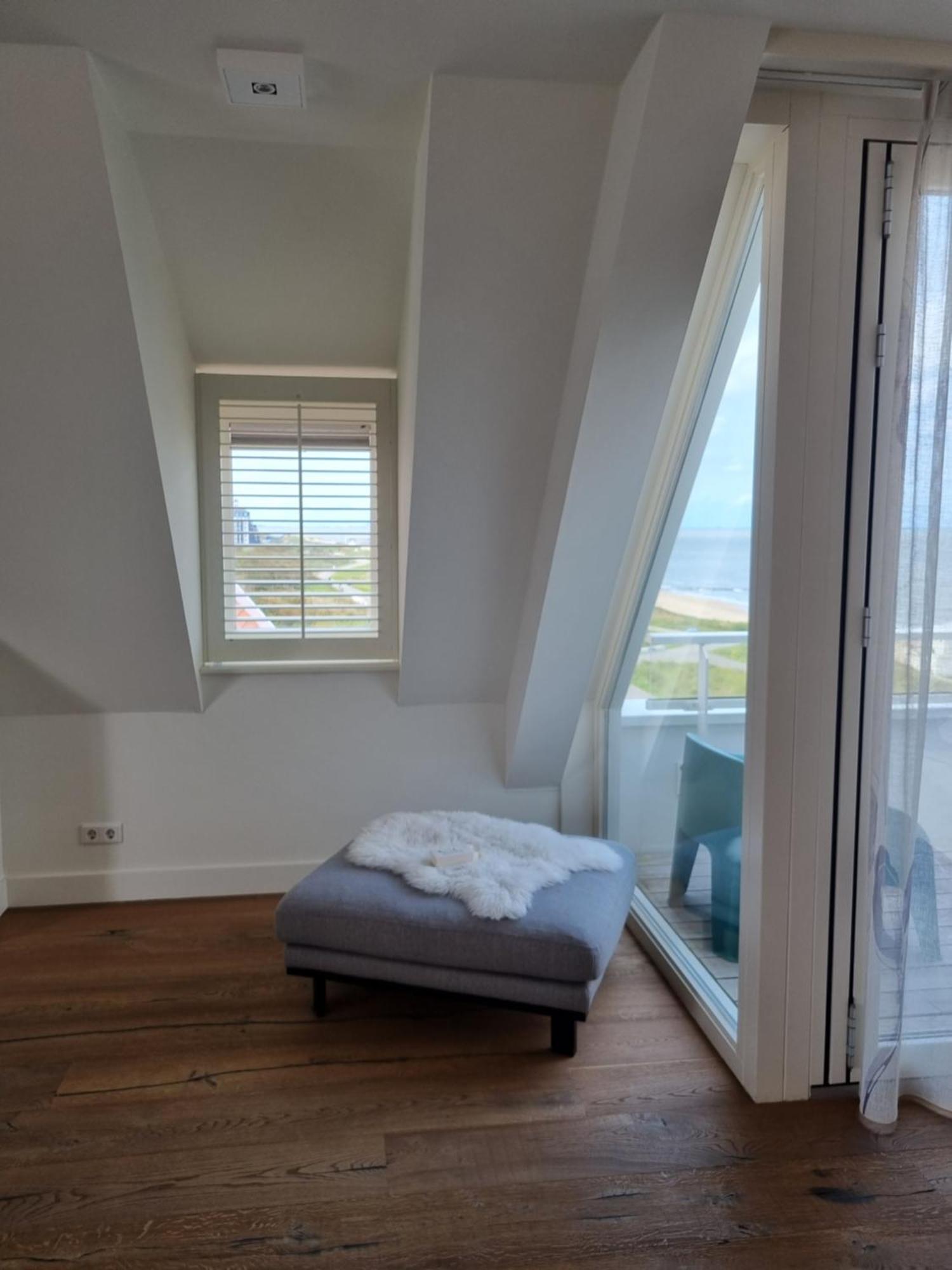 Penthouse Windkracht 10 Aan Het Strand Van Cadzand Cameră foto