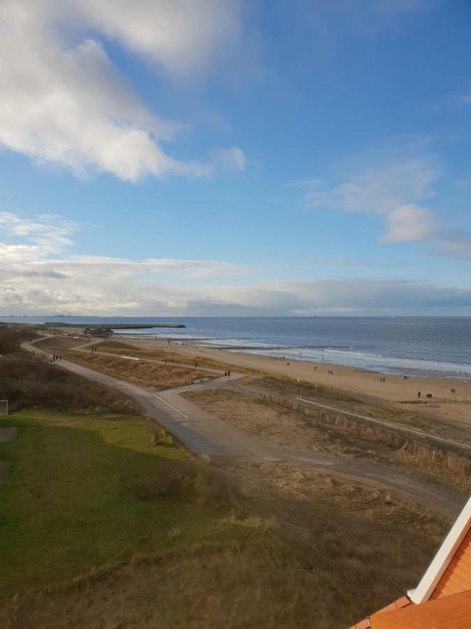 Penthouse Windkracht 10 Aan Het Strand Van Cadzand Exterior foto